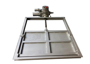 電動不銹鋼渠道閘門