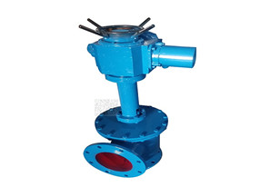 電動角式排泥閥